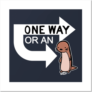 One Way Posters and Art